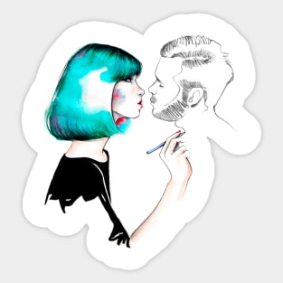 Kiss Me Sticker